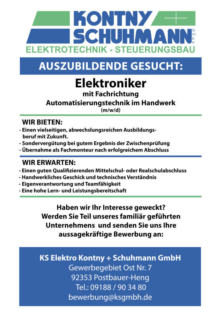 Wir bilden aus!