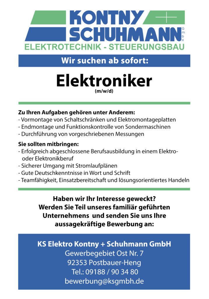 Wir stellen ein!